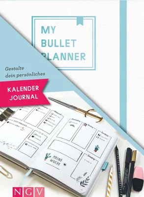 Produktbild von My Bullet Planner - Set mit Notizbuch, Stickern, Schablone und Anleitung