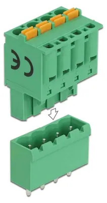 Immagine prodotto di Delock, blocco di terminazione - verde