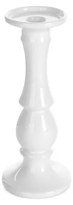Zdjęcie produktu dla Świecznik dekoracyjny JOLY 10x25 cm biały x2