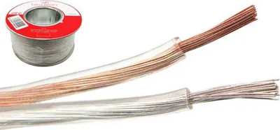Image de Euroconnex 4515 2x0.5 Mm 100 M Câble de haut-parleur Transparent Transparent One Size