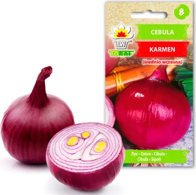 Produktbild von Toraf Gemüsesamen Zwiebeln Karmen, Packung 3g