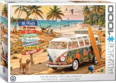 Zdjęcie produktu dla Puzzle 1000 elementów Eurographics VW Be Happy