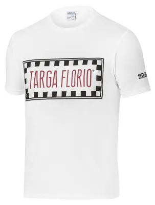 Immagine prodotto di T-shirt Sparco Targa Florio #T1 bianca taglia M
