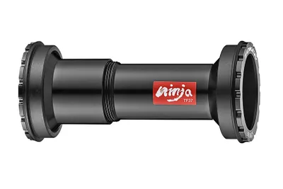 Image de Jeu de pédalier TOKEN Thread Fit Ninja BB Rh : BB86/89.5/92 - KRG : Campy 25mm, noir