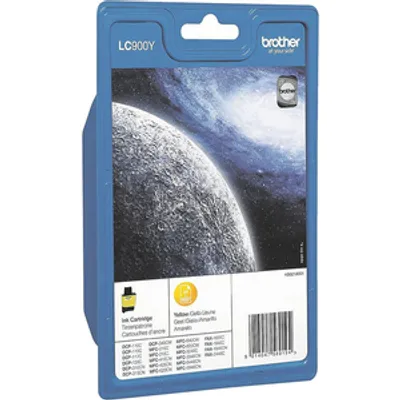 Produktbild von Brother LC-900Y, Gelb, Tinte auf Pigmentbasis, 1 Stück(e)
