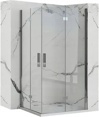 Obrázek produktu pro Sprchový Kout REA MOLIER CHROME DOUBLE 80X80
