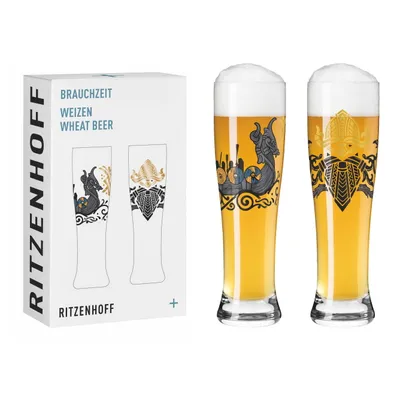 Produktbild von Brauchzeit Weizenbierglas-Set #19, #20 Von Jakub Vaniš