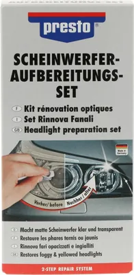 Image de Kit Rénovation Phares Restauration Clarté Optiques - European Aerosols