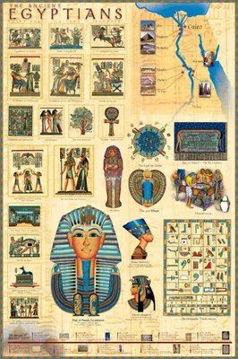 Immagine prodotto di Didattica - Antichi Egizi - Didattica - Stampa poster - Dimensioni 61x91,5 cm