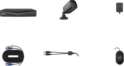Obrázek produktu pro Dohledový systém, 8kanálový DVR, 2MP kamera, S 2ks kamerou žádný