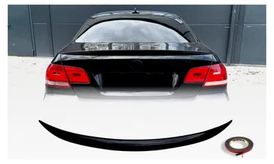 Produktbild von Heckspoiler in glänzendem Schwarz für 3er E92 Coupé 2007-2013