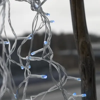 Zdjęcie produktu dla Lampki choinkowe LED 80 diod 8m niebieskie transparentny