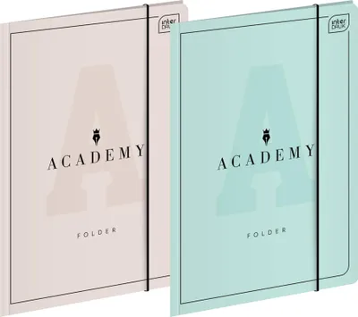 Image de Interdruk classeur avec élastique A4+ Académie 1 pièce pastel