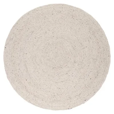 Produktbild von Wollteppich Rund - Wise Grau Meliert 367