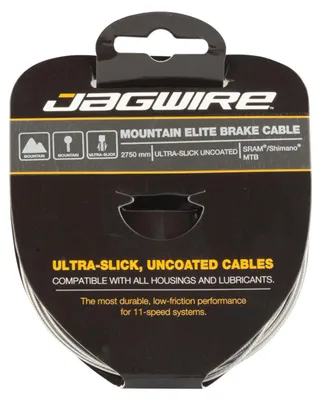 Immagine prodotto di Cavo freno Jagwire Mountain Elite Ultra-Slick 1,5 × 2750 mm argento - Estremamente...