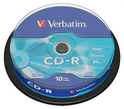 Produktbild von Verbatim CD-R Extra Protection, Spindel