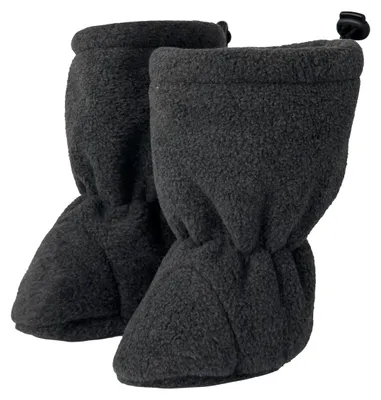 Produktbild von Hoppediz Baby Booties, anthrazit 14-17