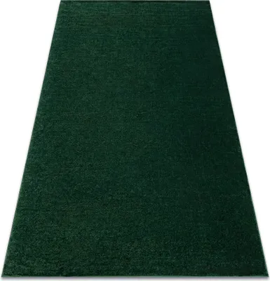 Produktbild von Teppich SOFTY glatt, einfarbig forest grün  Grün 160x220 cm