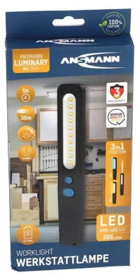 Zdjęcie produktu dla Lampa inspekcyjna Ansmann WL390R Chłodna biel, Ciepła biel LED