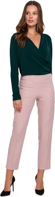 Produktbild von Makover Elegante Hosen für Frauen Set K035 rosa XXL