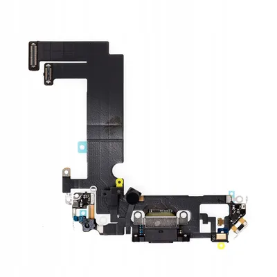 Produktbild von Ladebuchse Flexkabel iPhone 12 mini OEM schwarz