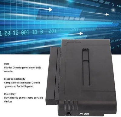 Zdjęcie produktu dla Adapter kart do gier z 8-bitowego NES na 16-bitowe SNES/SFC z 72-pinowym złączem