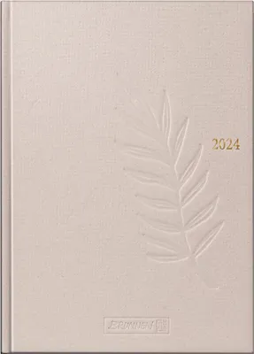 Produktbild von 2024 BRUNNEN Buchkalender A5 1S/1T Hanf