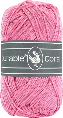 Produktbild von 50g Strick- u. Häkelgarn Durable Coral Baumwolle Sommergarn 90 Farben