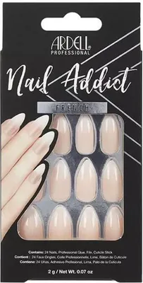 Produktbild von Ardell | 28 Tips - Künstliche Nägel - |Beige, Ombre| - Größe L - Tips - Nagelkleber - Ombre Fade - Komplettset