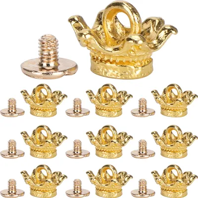 Produktbild von Kleiner Kronanhänger DIY Dekoracyjny wiszący tryb dolny Vintage Craft Accessoiresgold
