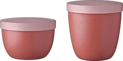 Obrázek produktu pro Mepal ELLIPSE Snackpot 350 a 500 ml sada 2 kusů Vivid Mauve