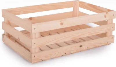 Produktbild von ROJAPLAST Aufbewahrungsbox aus Holz, 59 × 39 cm