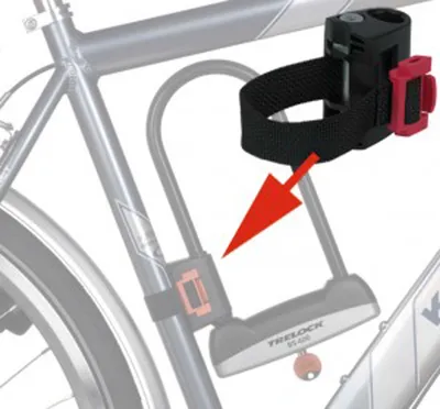 Produktbild von Trelock Textil-Spannband-Halter ZB 501 Universalhalter für Bügelschloss