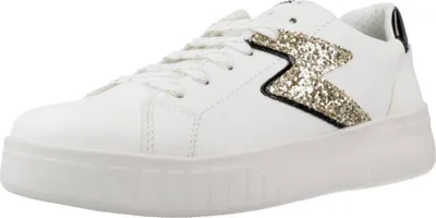 Produktbild von GEOX Sneaker MIKIROSHI, Glattleder, Weiß, Kinder