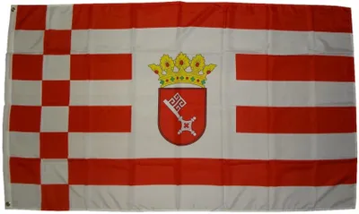 Produktbild von Fahne Bremen 90 x 150 cm Flagge Hissfahne Hissflagge Sturmflagge Bundesland