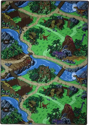 Obrázek produktu pro 57x120 cm Dětský kusový koberec Dino