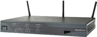 Produktbild von Cisco 888W Wi-Fi 4 IEEE 802.11n  Drahtlos Router - 2,40 GHz ISM-Band - 6,75 MB/s Drahtlosgeschwindigkeit - 4 x Netzwerk-Anschluss - USB - Fast Ethernet
