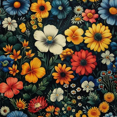 Obrázok produktu pre OUTDOOR DEKOSTOFFE OXFORD - Motiv Blumen I DX5581