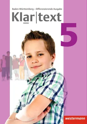Produktbild von Klartext 5. Schulbuch. Differenzierende Ausgabe. Baden-Württemberg