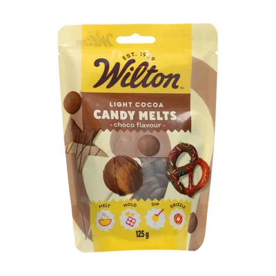 Produktbild von Wilton Candy Melts® 125 g - light Cocoa / Heller Kakao mit Kakaogeschmack