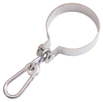 Productafbeelding van Omgoods - Swingklem met Karabijnhaak voor Ronde Balken Ø 12 cm