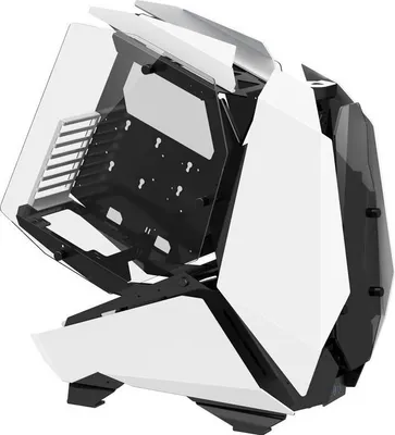 Produktbild von JONSBO MOD5 Big-Tower Showcase, Tempered Glass - weiß