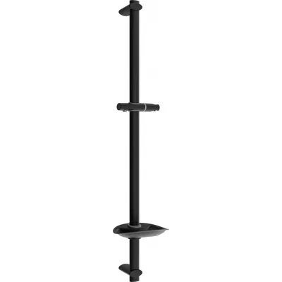 Obrázek produktu pro Mexen DB sprchová úchytka s nádobou na mýdlo 75 cm, Černá - 79384-70