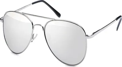 Produktbild von Pilotenbrille Pornobrille Sonnenbrille Fliegerbrille Herren Damen 2004 Silber