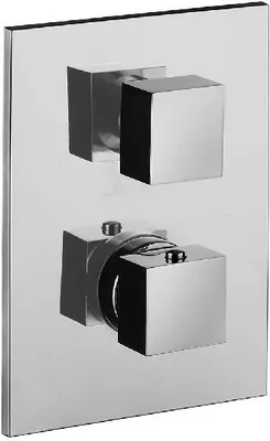 Produktbild von Paffoni Level - Thermostatwannenarmatur, Unterputz, Chrom LEQ513CR