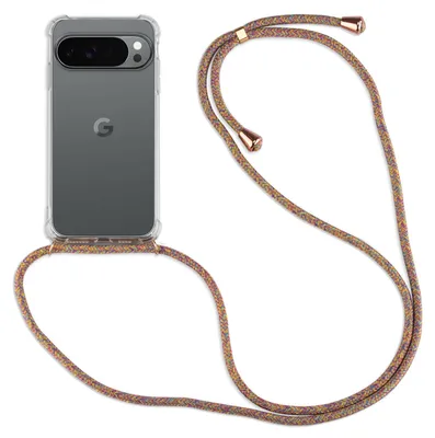 Produktbild von Handykette für Google Pixel 10 / 10 Pro Handyhülle mit Band Hülle Kordel in Rainbow