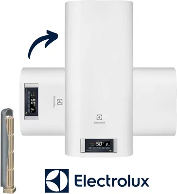 Obrázek produktu pro Elektrický ohřívač vody, 100 l / do 2 Kw/87,9X45,4X46 cm, suchý ohřev, Ewh Electrolux Fmx 100Dl