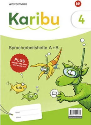 Image de Karibu. Spracharbeitshefte 4 Druckschrift mit Diagnoseheft