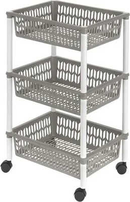 Obrázok produktu pre Heidrun 1563, Hnedá, Biela, Plast, Košík, Jednofarebné, Obdĺžnikový, 400 mm