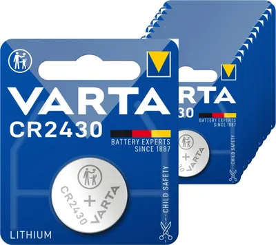 Zdjęcie produktu dla Varta 06430, Jednorazowa bateria, CR2430, Lit, 3 V, 1 szt., 290 mAh